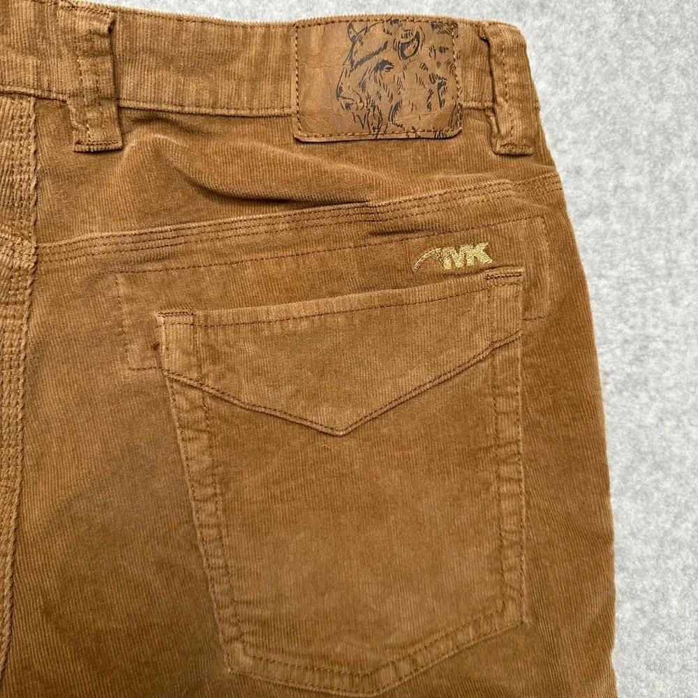 Mountain Khakis Slim Tailored Fit Corduroy Pants Mens 36x30 Brown Cotton Stretch